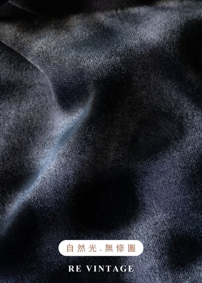 經典獸紋神秘紫灰色絨布長裙（27"）12