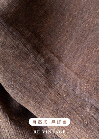 金沙巧克力色細肩帶洋裝15