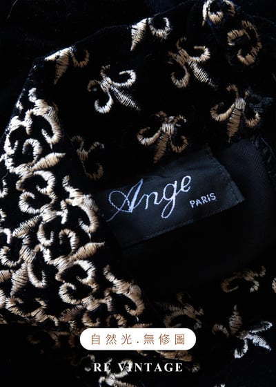 夜祭聖紋黑絨長版上衣13