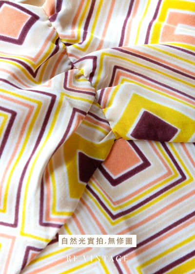 甜橘色跳格子夏日洋裝16