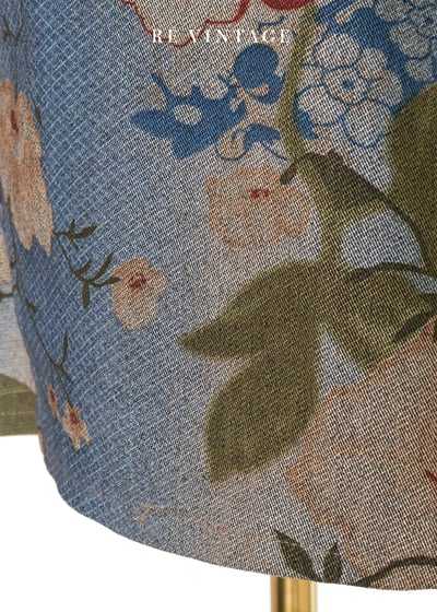 復古牡丹綠葉牛仔美裙（28"）7