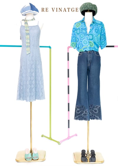 蕾絲小花刺繡漂亮牛仔褲（27"）6