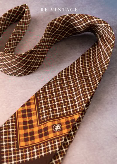 Scarflike Plaid 美領帶2