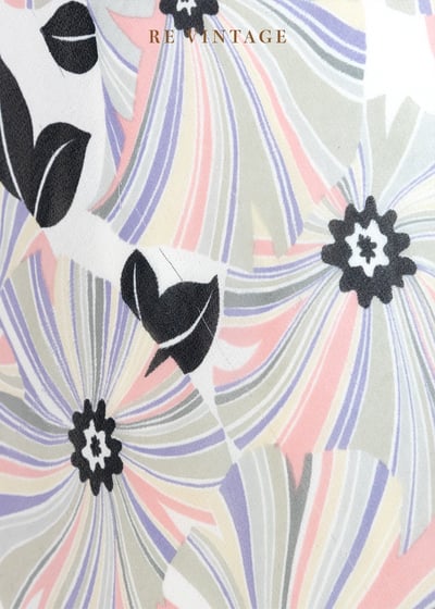 春夏糖粉花開雪紡洋裝13