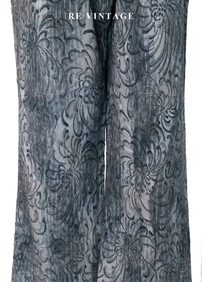 灰墨花影帥氣長褲（28"）12