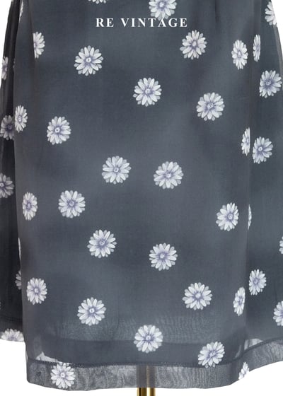 小雛菊暈染灰短裙（27"）5