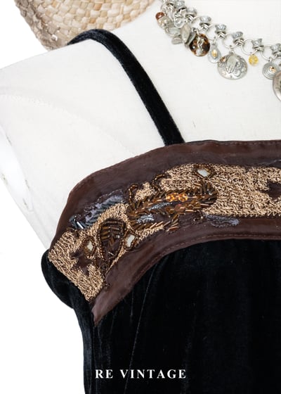 荒野星塵細肩帶絨布背心5