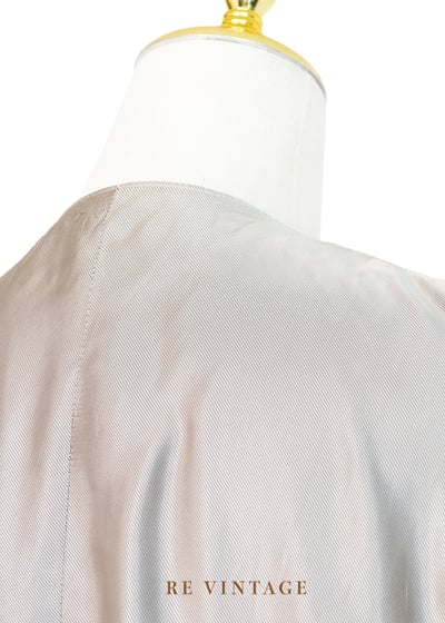 栗子棕橘色格紋西裝背心9