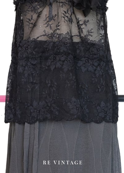 溫柔花朵蕾絲背心4