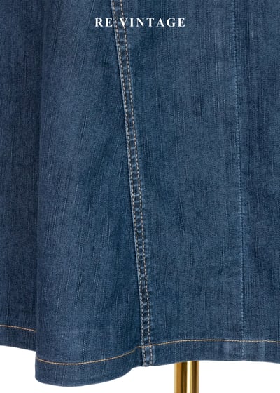 甜蜜玫瑰愛心刺繡丹寧短裙（27"）10