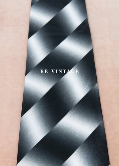 黑白交界地未來感領帶5