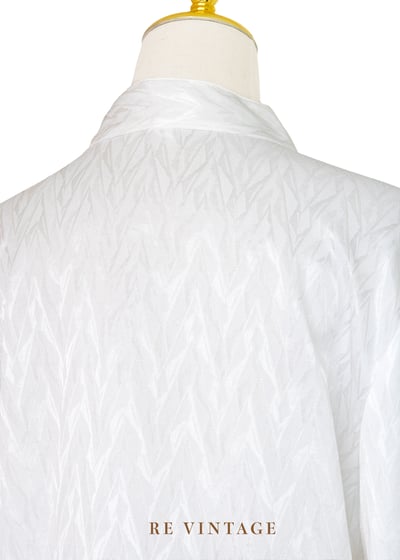 『歐洲寶物』法國製 - 純潔白閃電印花設計感襯衫10