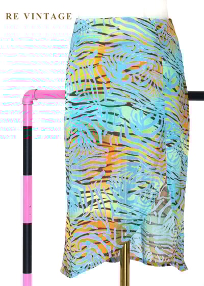 熱帶線條畫作美裙（26"）1