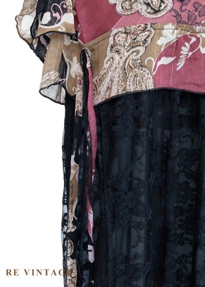 浮世漫遊 - 乾燥玫瑰色圖騰上衣7