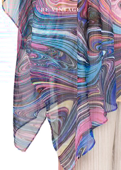 絢彩流體調色盤上衣7