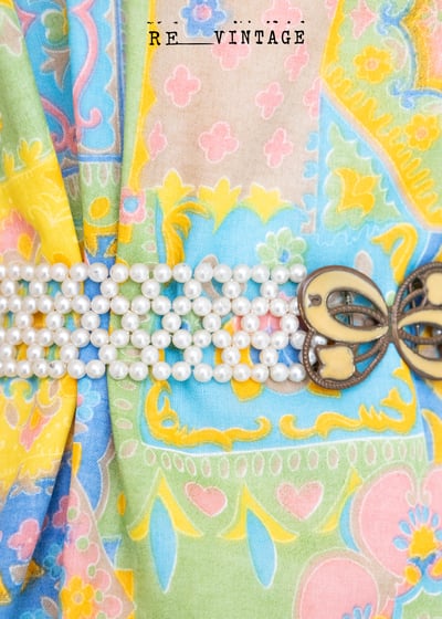 甜心粉色系圖騰長洋裝10