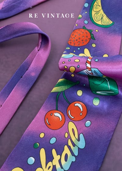 夏夜水果雞尾酒領帶2