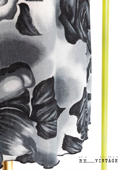 黑暗玫瑰夏日彈性長洋裝10