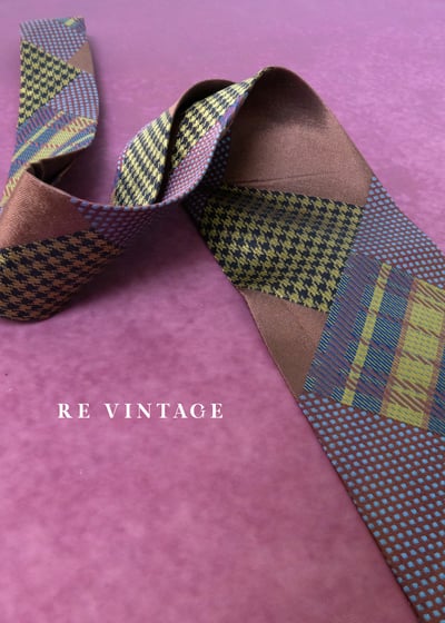 甜蜜色塊紳士玩心領帶3