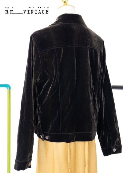 黑巧克力水蜜桃手感夾克外套7