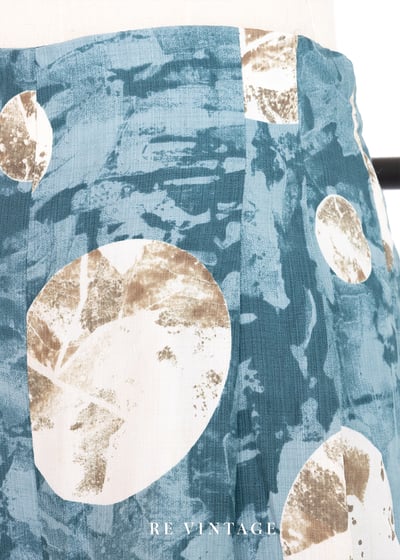 斑駁月球高腰寬版褲（28"）8