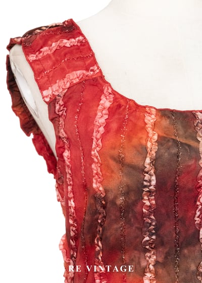 火紅的熔岩呼吸紋理背心5