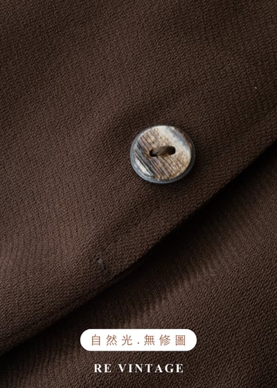 質感單品 - 巧克力色經典英倫高腰打褶西裝褲（28"）13
