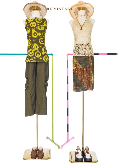 黃光行星軌道低腰長褲2