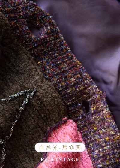 Colors in layes 針織材質混搭毛線外套14