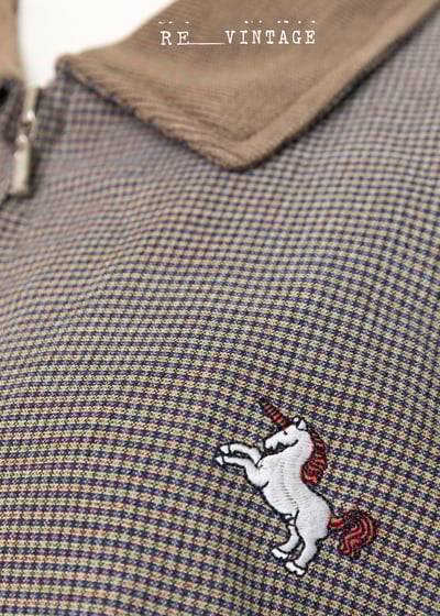 獨角獸摩卡小格紋夾克外套4