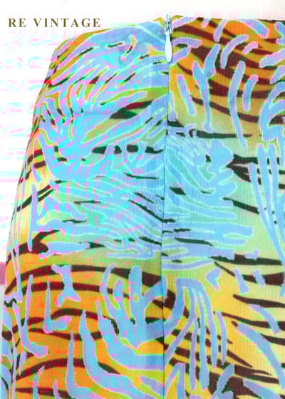 熱帶線條畫作美裙（26"）7