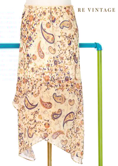 奶橘色變形蟲夏日美裙（24-31"）5