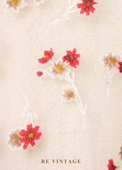 草莓汽水花香味網紗上衣8