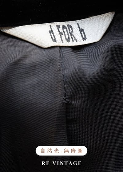 質感單品 - 優雅修身黑絨洋裝/長版罩衫13