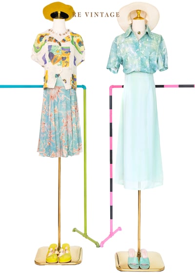 魔法特調暈染格紋上衣2