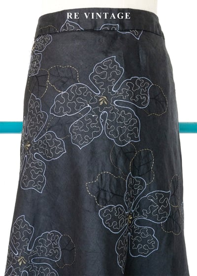 華麗金銀刺繡花花美裙 (30")10