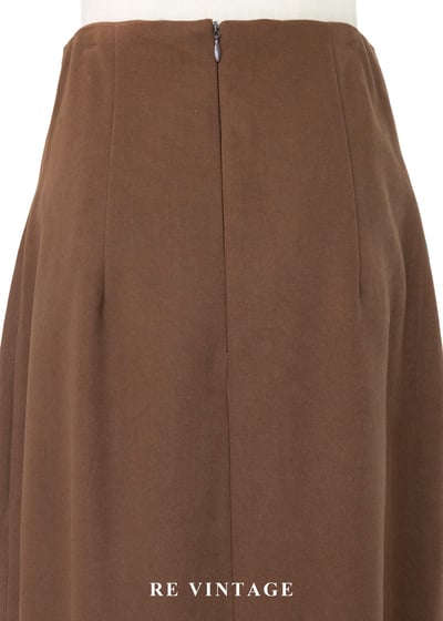 氣質單品 - 摩卡珍珠富家千金高腰長裙（25"）8