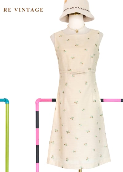 溫柔晨光小花洋裝1