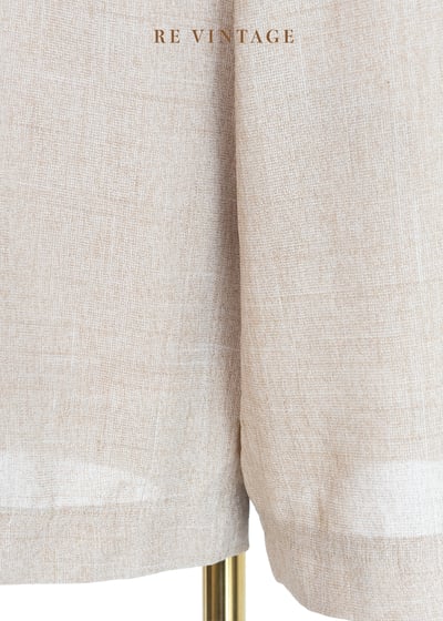 質感單品 - 亞麻色高腰短褲（27"）10