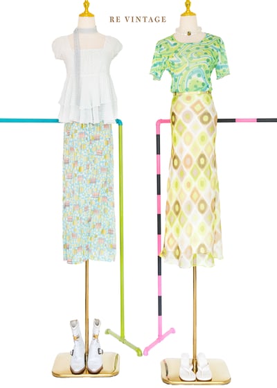 小公主清新淡綠色上衣2