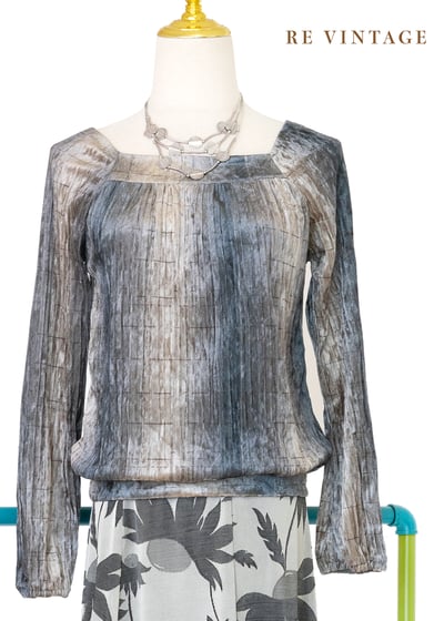 Stone Ink 石墨水痕絨布長袖上衣1