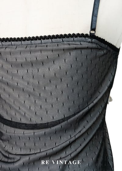 惡女羅曼史波點蕾絲細肩帶背心9