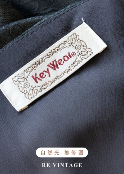 極簡主義 - 灰美人格紋肩帶長洋裝14