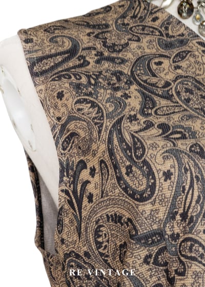 古董金紋變形蟲西裝背心5