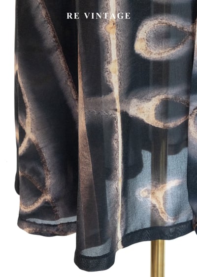 夜晚湖面聲波長裙（27-28"）13