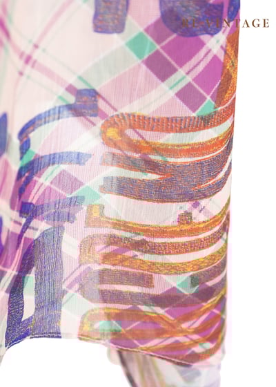 桃粉色文字印花美裙（26"）8