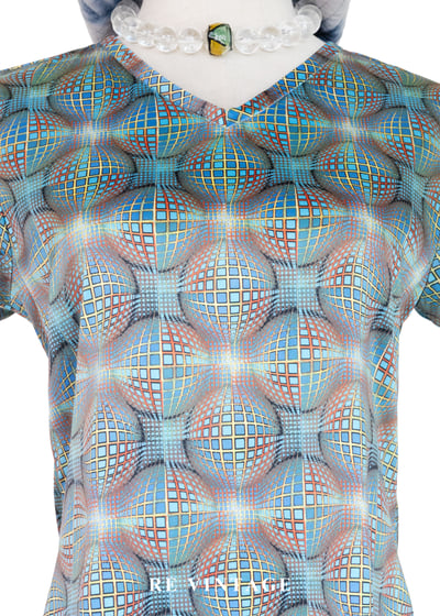 穿梭時空的數碼訊號迷你洋裝7