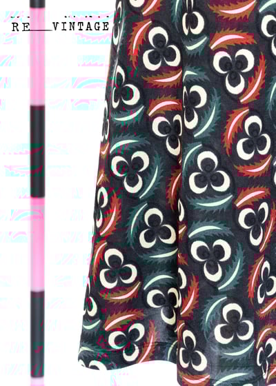 鋪克梅花薄款及膝裙2