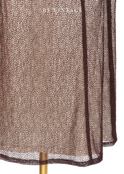 蜘蛛網網紗長裙（27"）5