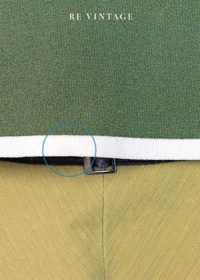 檸檬青蘋果條紋薄款針織上衣10